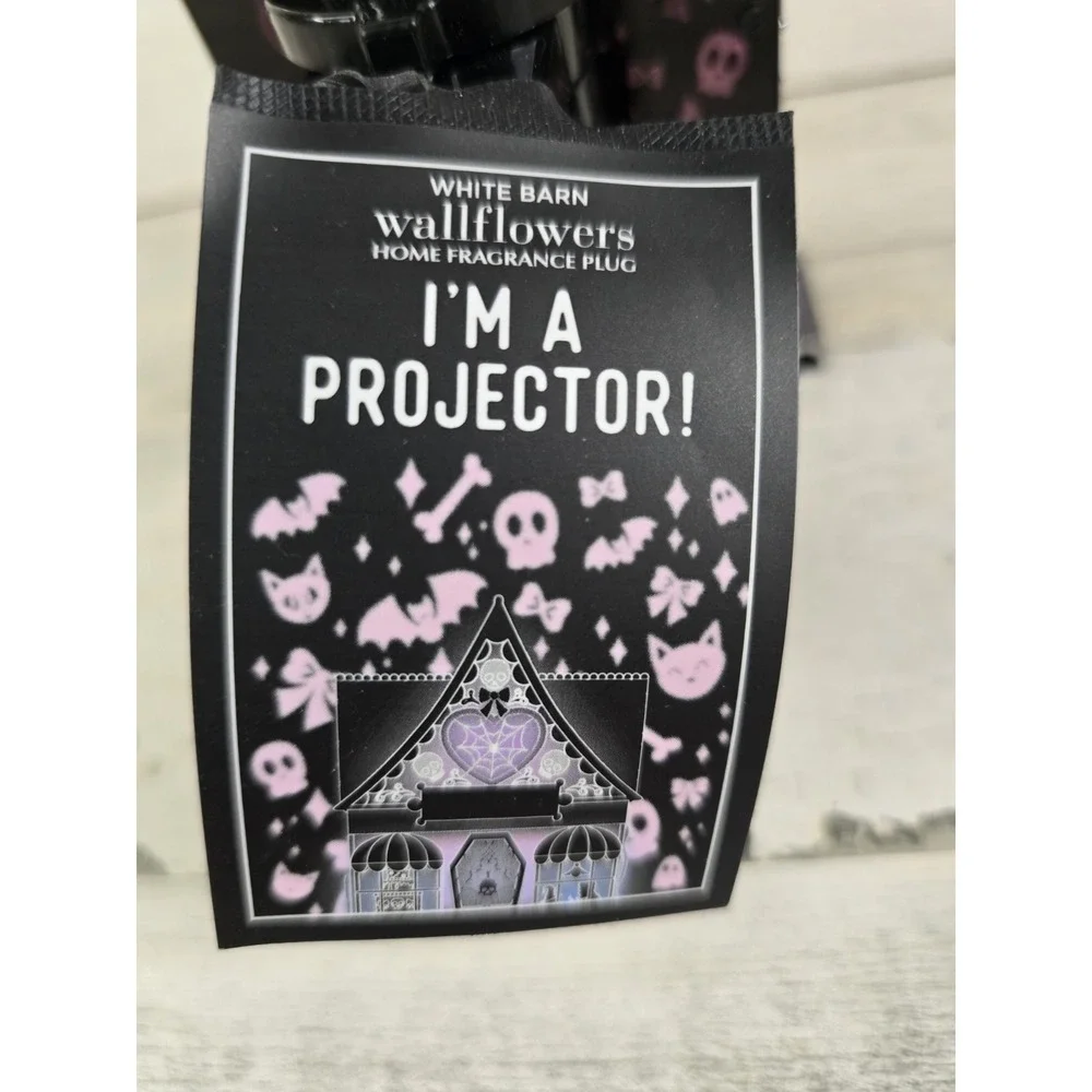 Bath & Body Works Halloween Enchanted Delights Projector Wallflowers Plug New